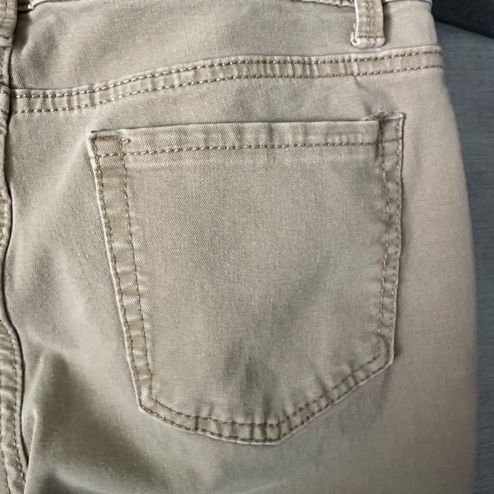 Faded Glory Women’s 10 Petite Ultimate Bootcut Tan Jeans - Picture 13 of 16